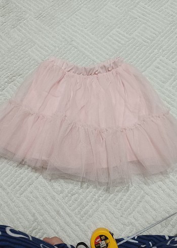 8 Yaş Beden LCW Kids Kız Çocuk Pembe Tütü Etek