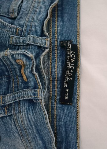 Mavi Kadın Midi Boy Kot Pantolon - Görsel 3