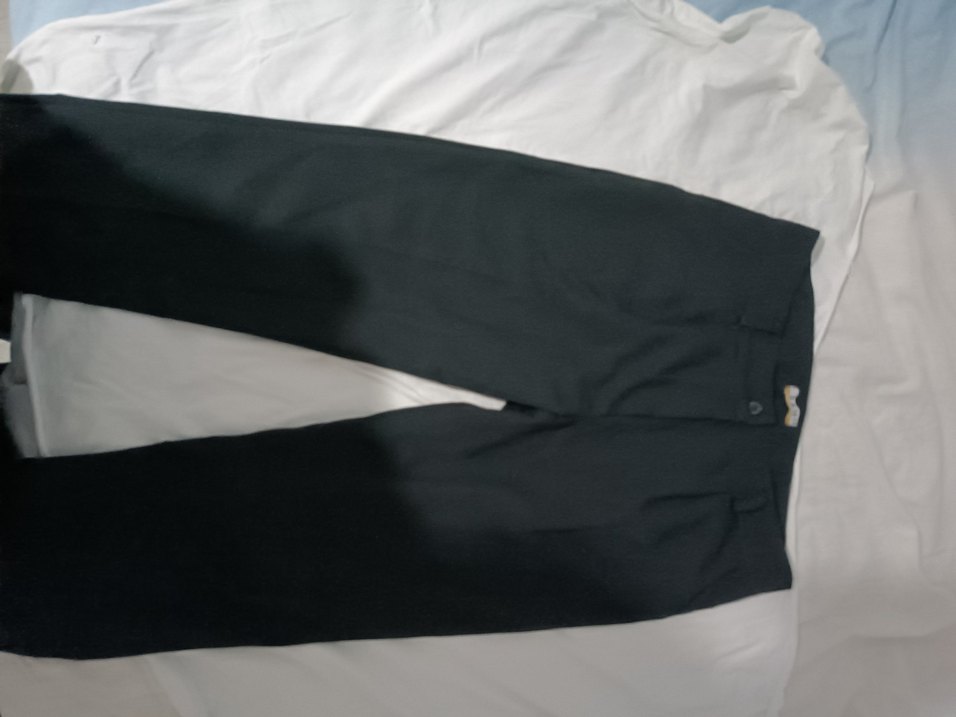 Siyah  Kadın Kumaş Pantolon - Görsel 2