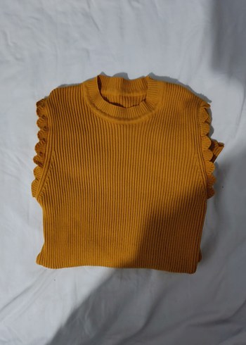 Yeşil Boğazlı Triko Kadın Kazak 2 adet fiyatı - Görsel 4