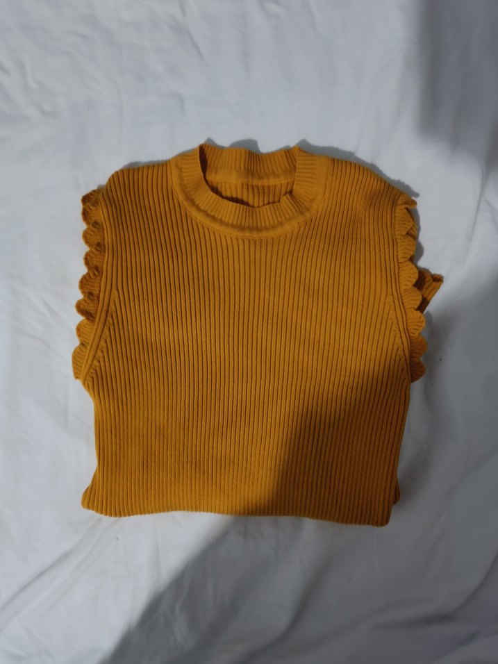 Yeşil Boğazlı Triko Kadın Kazak 2 adet fiyatı - Görsel 4