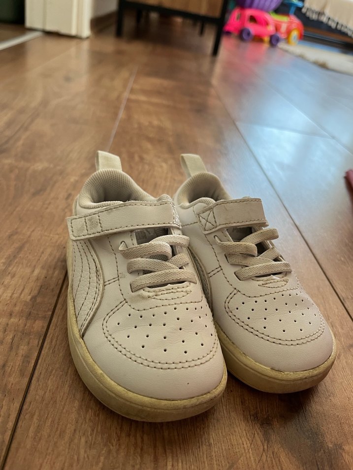 Beyaz Puma Çocuk Spor Ayakkabı - Görsel 2