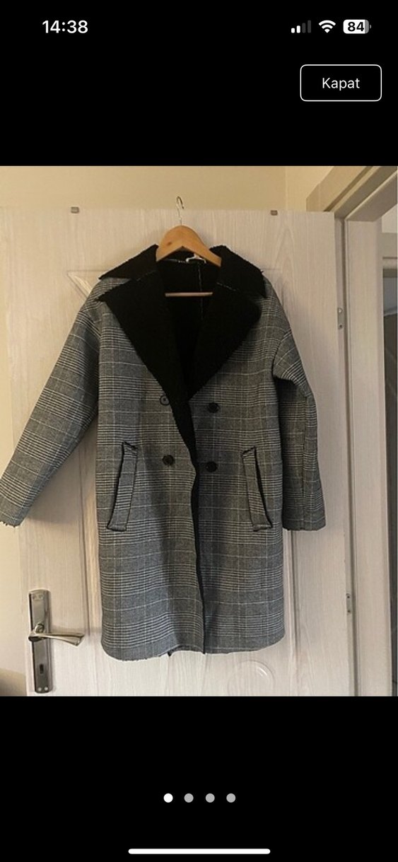 Koton Midi Kadın Kaban - Görsel 4