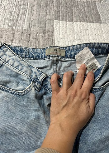 Bol ve yırtmaçlı ltb jean pantolon - Görsel 3