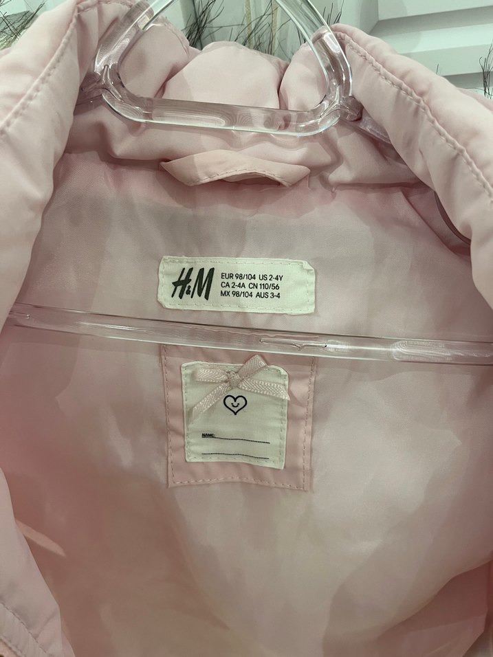 Kız Çocuk Pudra Rengi Kürk Detaylı Yelek - Görsel 3