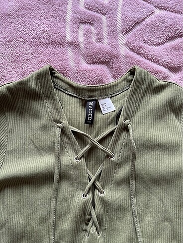 H&M Haki elbise