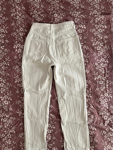 34 Beden beyaz Renk Beyaz Pantolon