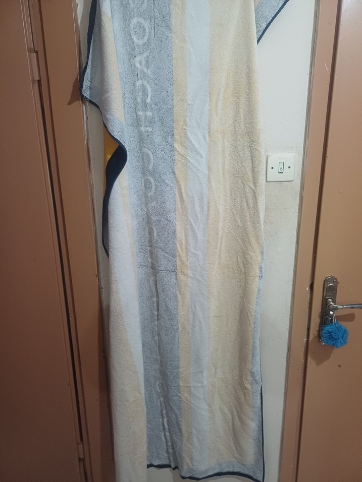 #Coach#Coach Bayan Plaj Havlusu#Sarı Gri Baskılı Bayan PlajHavlu - Görsel 4