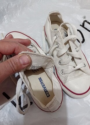 28 Beden beyaz Renk #converse#spor ayakkabı#