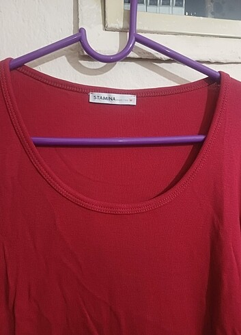m Beden kırmızı Renk #Stamina#Zara#Lc Waikiki#Koton#Kazak#Bluz#