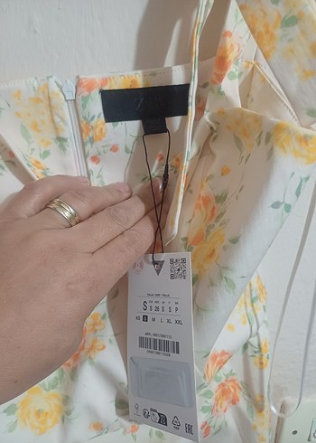 #Zara Bayan Mini Çiçek Desenli Yazlık Elbise#Çiçek DesenluElbise - Görsel 5