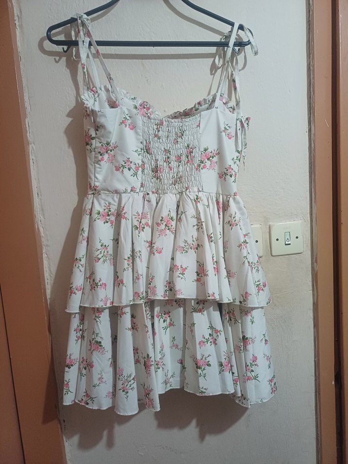 #Zara Nisole Bayan Mini Çiçek Desenli Yazlık Elbise#AskılıElbise - Görsel 5