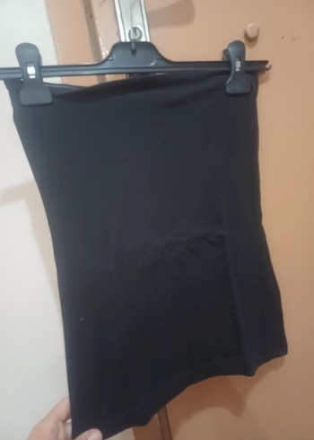 #Zara#H&M#Koton#Bayan Straplez Bluz#Siyah Mini DarKesim Büstiyer - Görsel 3