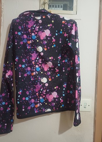 #Zara#H&M#Nike Bayan Spor Ceket#Kadın Çok Renkli Fermuarlı Ceket - Görsel 7