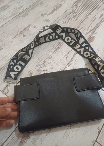 Gucci Gucci Siyah Deri Kadın Omuz Çantası