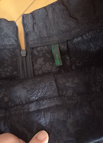 Benetton Tafta kumas etek