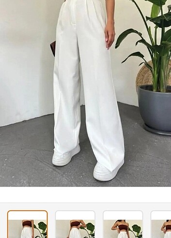 Beyaz palazzo 0 urun - Görsel 2