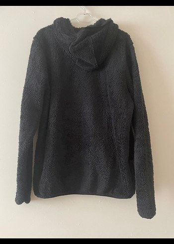 bad bear marka siyah Fermuarlı Kadın Polar Ceket - Görsel 2