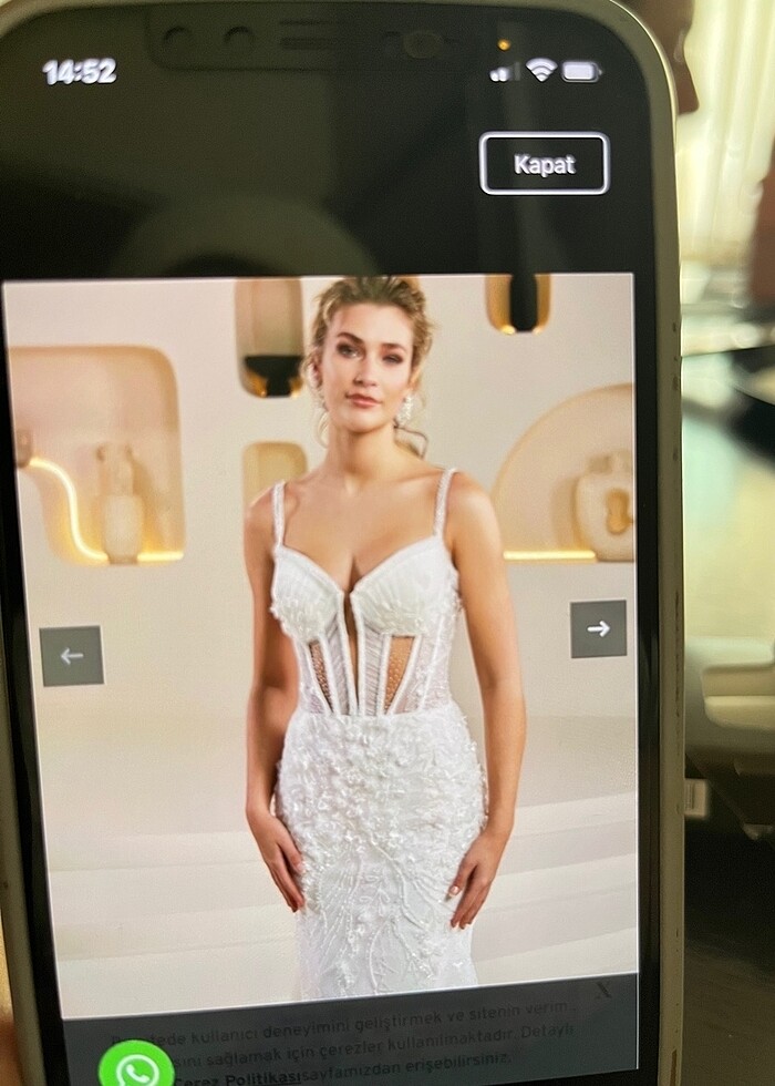 Aysira gelinlik - Görsel 3