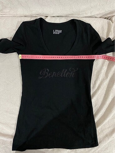Benetton Benetton U yaka dar body