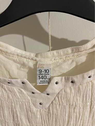 Zara ZARA KİDS EKRU ASTARLI ELBİSE