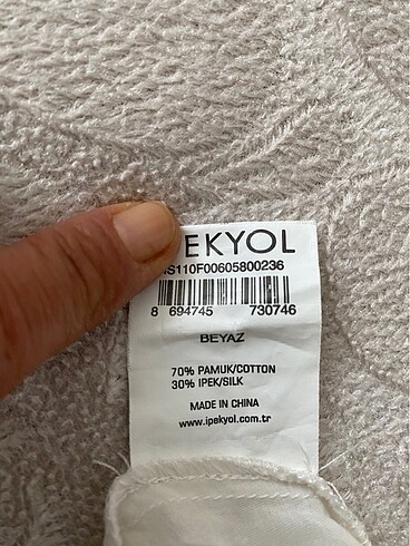 IPEKYOL ASİMETRİK BLUZ - Görsel 10