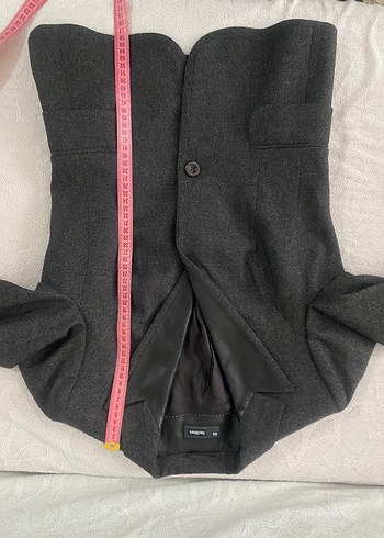 NETWORK DERİ YAKALI KLASİK CEKET - Görsel 9