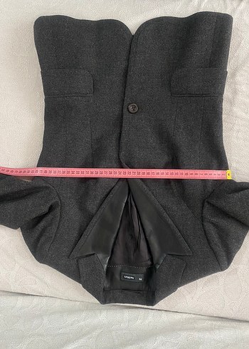 NETWORK DERİ YAKALI KLASİK CEKET - Görsel 8