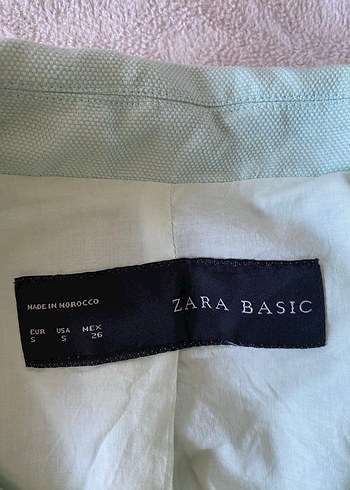 s Beden turkuaz Renk Düğmeli Turkuaz Zımbalı Kadın Denim Ceket