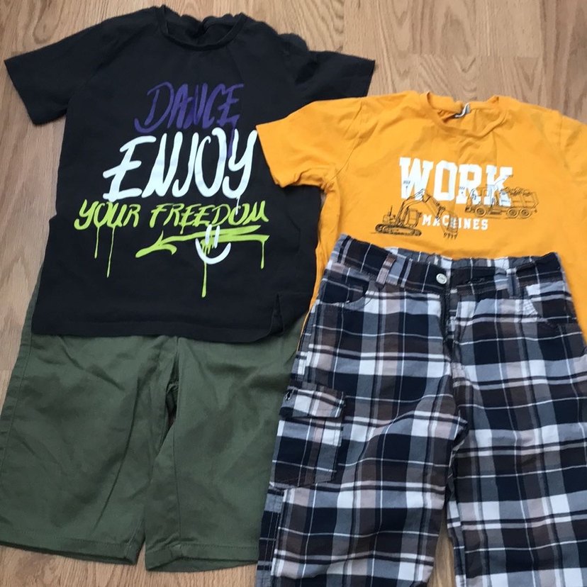 Erkek Çok Renkli Rahat Kesim Denim Şort - Görsel 2