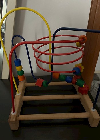 Fisher Price Renkli Ahşap Eğitici Oyuncak