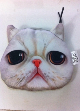 Kedi bozuk para cüzdanı