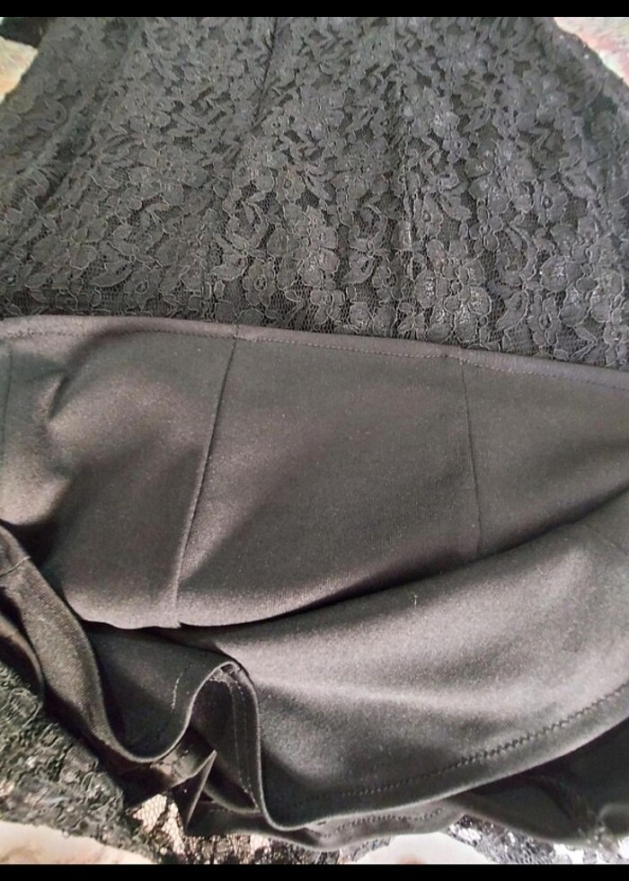 40 beden uyumlu abiye elbise - Görsel 5