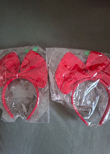 Renkli Nakışlı Kurdeleli Çocuk Saç Bantları - Görsel 4