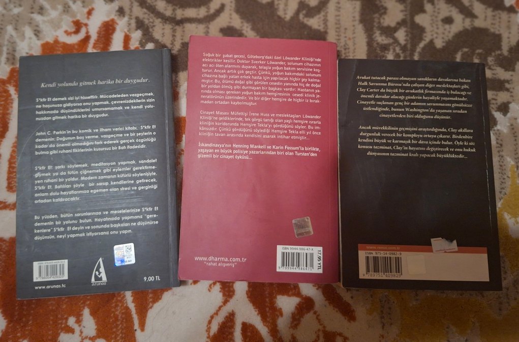 3 Adet Roman - Görsel 5