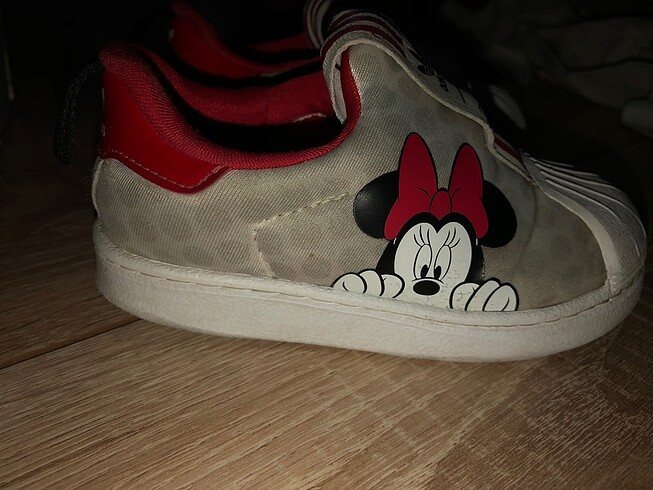 22 Beden beyaz Renk Adidas minnie mouse ayakkabı