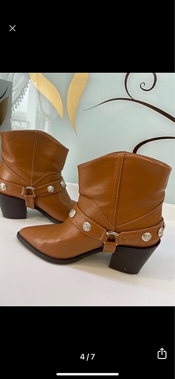 36 Beden camel Renk Kovboy bot