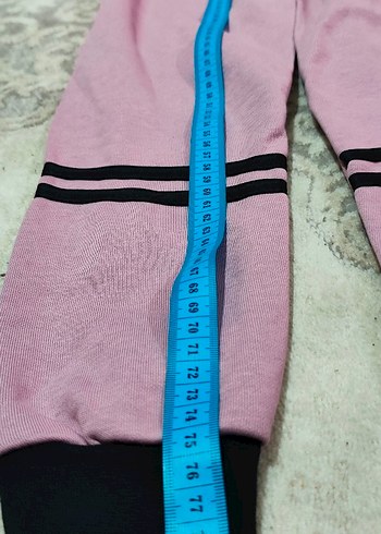 Pembe Baskılı Rahat Kesim çocuk Eşofman - Görsel 5