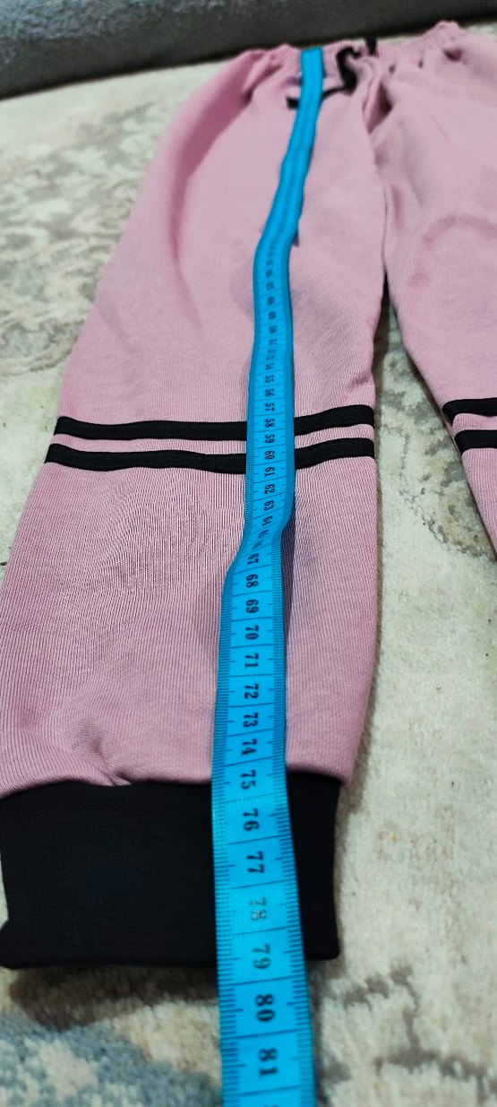 Pembe Baskılı Rahat Kesim çocuk Eşofman - Görsel 5