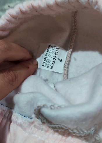 Kızlar için Pembe Baskılı Rahat Eşofman - Görsel 3