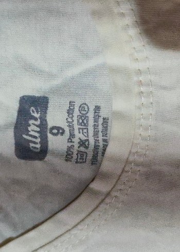 Beyaz Baskılı Kız Çocuk Tişörtü - Görsel 4