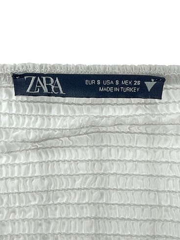 s Beden beyaz Renk Zara Mini Üst %70 İndirimli.