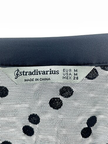 m Beden siyah Renk Stradivarius Uzun Elbise %70 İndirimli.