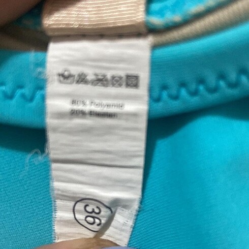 36 Beden turkuaz Renk Penti bikini altı