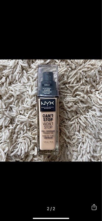 NYX Nyx cant stop wont stop fondoten