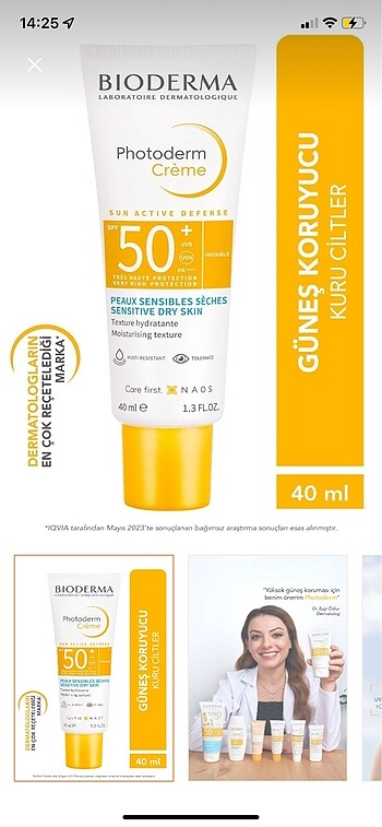 Bioderma güneş kremi