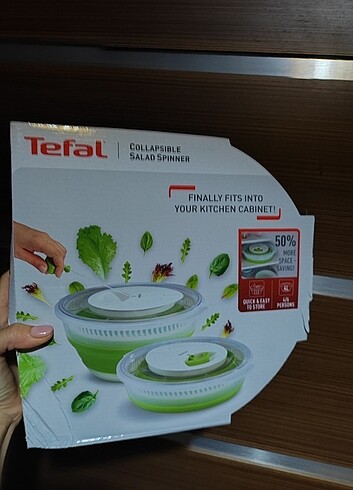 Tefal Tefal katlanabilir salata kurutucu