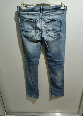 Colin's Erkek Mavi Bol Kesim Denim Pantolon