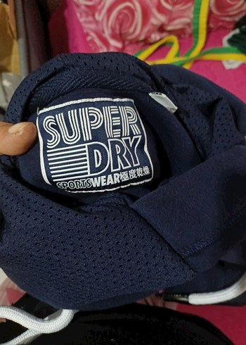 s Beden Dar Kesim, Baskılı Mavi Kadın Sweatshirt