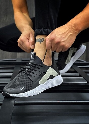 Nike Nike erkek huarache spor ayakkabı 